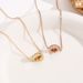 Geometric Titanium Steel Necklace for Women Small and Luxury Versatile Collar Chain Korean Simple Personality_ipsvogv.com