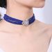 Personalized Choker Natural Ruby Lapis Lazuli Green Agate Sapphire S925 Sterling Silver Beaded Necklace_ipsvogv.com