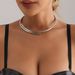 Metal Light Luxury Collar Necklace Women Ins Style Temperament Fashion Elegant Choker Necklace_ipsvogv.com