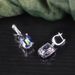 Exaggerated Crystal Earrings With Large Main Stone S925 Sterling Silver Inlaid With Colored Crystals 11 Carat Earrings For Women_ipsvogv.com