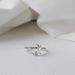 Moon Ring, Women's Light Luxury Niche Design, Index Finger, 2024 New Versatile, Fashionable And High-end Open Mouth Ring_ipsvogv.com