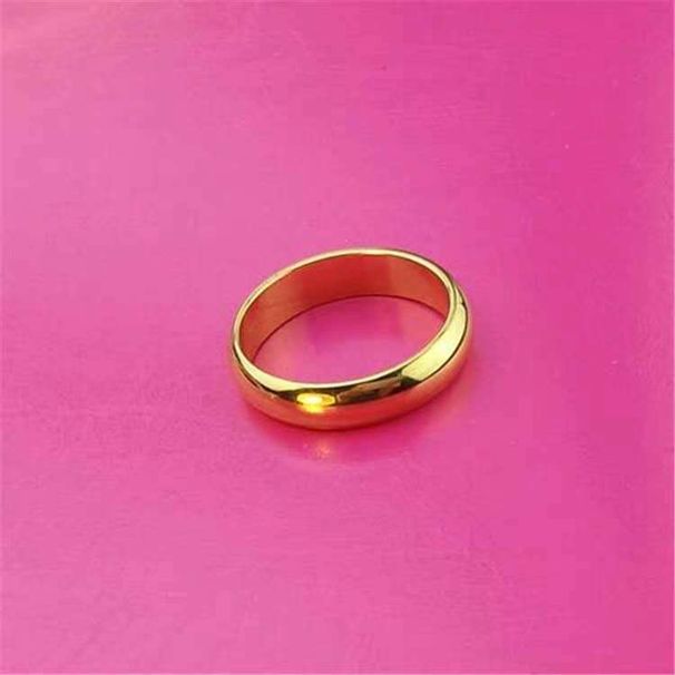 Sha Jin Handsome Men's Brass Plated Large Ring Vietnamese Jewelry Does Not Fade_ipsvogv.com