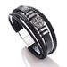 Woven Leather Rope Punk Style Multi-layer Men's Fashion Trend Compass Personality Bracelet_ipsvogv.com