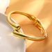 Fashion Water Drop Streame Exaggerated Metallic Glazed Face Hug Spring Opening Bracelet_ipsvogv.com