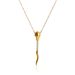 Spot INS Gold Plated Titanium Steel Retro Unique Snake Shaped Zircon Clavicle O Shaped Necklace_ipsvogv.com