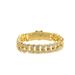 Heavy Industry Full Diamond Hip Hop Street Style Zinc Alloy Necklace Bracelet Foot Men's and Women's Cuban Chain Trendy_ipsvogv.com
