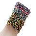 Bohemian Ethnic Style Colored Rice Bead Bracelet Set For Women_ipsvogv.com