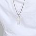 Ancient Egyptian Ankh Cross Titanium Steel Necklace Niche Personality Trendy Wear Pendant_ipsvogv.com