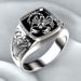 New Creative Scorpio Relief Men's Ring Drip Glue Totem Pattern Carving Poisonous Scorpion Ring_ipsvogv.com