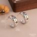 French Ins Style Summer Silver Earrings High End Hollow Geometric Earrings Niche Simple Jewelry_ipsvogv.com