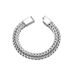 Men's Double Layer Cuban Titanium Steel Bracelet Wristband Male Ins Style Unique Niche Design Street Fashion High-end_ipsvogv.com