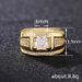 Cao Shi's Wedding Luxury Square Engagement Hot Selling Ring_ipsvogv.com