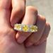 Cao Shi's Best-selling Diamond Princess Series Quadrilateral Luxury Exquisite High-end Women's Ring_ipsvogv.com