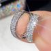 Cao Shi Women's Ear Buckles Trendy Simple Platinum Small And Fresh Fashion Earrings_ipsvogv.com