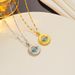 The Popular Blue With Devil's Eyes Türkiye Eye Pendant Necklace Fashion Niche_ipsvogv.com