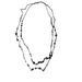 Retro Hot Girl Distressed Long Double Chain Necklace Bohemian Ethnic Style Colorful Flower Beaded Sweater Chain_ipsvogv.com