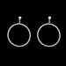 Unisex Small Commodity Fashion Claw Chain Rhinestone Large Circle Earrings Earrings_ipsvogv.com