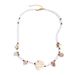 Beach Style Jewelry, Natural Shell Bead Pendant, Single-layer Necklace, Braided Rope, Adjustable Collarbone Chain_ipsvogv.com