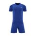 Men's Clothing training suit short-sleeved student sports football clothes printed summer new football suit suit men_ipsvogv.com