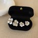 Women's Jewelry Light Luxury High End White Oil Drop Flower Earrings Simple Personality Fashion Exquisite Trendy Versatile Earrings Earrings_ipsvogv.com