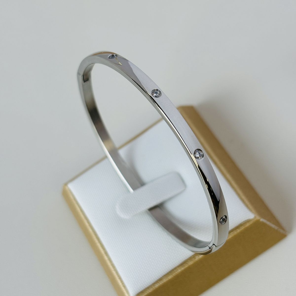 Versatile 4mm Zircon Shell Bracelet With High Quality Fashion And Simplicity For Women, Waterproof_ipsvogv.com