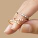S925 Sterling Silver Opal Three Lives Three Worlds Ring Female Ins High End Niche Versatile Design_ipsvogv.com