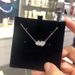 True Love Heart Shaped Necklace Female Element Crystal Love Clavicle Necklace Female_ipsvogv.com