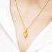 3D Hard Buddha Hotan Jade Pendant Feminine Temperament Imitate Gold Inlaid Jade Maitreya_ipsvogv.com