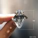 Cao Shi's Hot Selling Inlaid 9 * 19 Pear Water Droplet Shaped Zircon Ring, Female Creative New Ring_ipsvogv.com