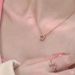 S Pure Silver Romantic Cherry Blossom Necklace Ins Niche Design Sweet And High-end Exquisite Collarbone Chain Best_ipsvogv.com