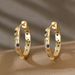 Women's Jewelry Luxury Temperament Copper Inlaid Colored Zirconium Large Earrings Retro Atmosphere Star And Moon Earrings_ipsvogv.com