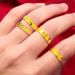 Vietnamese Shajin Ancient Law Men's Plating Simulation Color Wedding Ring Headpiece 2024 New Edition_ipsvogv.com