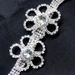 Hot sale elegant holiday style diamond flower necklace personality exaggerated fashion accessories_ipsvogv.com