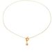 New Stainless Steel Long Water Droplet Necklace For Fashion OT Buckle Style Women's Collarbone Chain Jewelry_ipsvogv.com