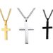 Hot Selg Minimalist Necklace Stainless Steel With Chain Jewelry For Men And Women | Cross Faith Pendant Necklaces_ipsvogv.com