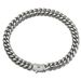 Men's Jewelry Stainless Steel Cuban Chain Necklace Miami Zircon Spring Buckle Men's Necklace Bracelet Popular Jewelry_ipsvogv.com