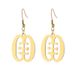 New African pendant earrings fashion hollow gold stainless steel earrings earrings_ipsvogv.com
