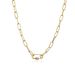 Women's Jewelry Micro Inlaid Pin Chain Necklace Bracelet Hip Hop Fashion Jewelry_ipsvogv.com
