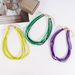 Fashion Ethnic Style Multi Layer Rice Bead Necklace Mixed Color Short Style Temperament Versatile Clavicle Chain Necklace_ipsvogv.com