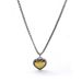 Temperament Fashion Retro Multi Color Stainless Steel Love Pendant Female Versatile Pearl Chain Necklace_ipsvogv.com