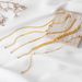 Fashionable Gold Thick And Fine Chain Bracelet Set With 5 New Handicrafts_ipsvogv.com