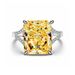 Cao Shi Handmade Luxury Four Claw Square Diamond Zircon Ring Women's Valentine's Day Gift Accessories_ipsvogv.com