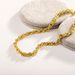 6MM thick twist chain color-retaining electroplating non-fading gold necklace hip hop men's chain_ipsvogv.com