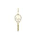 Silver Tennis Racket Pendant Full Zircon Women's Hip-Hop Personality Necklace Jewelry_ipsvogv.com