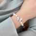 Blue Crystal Butterfly For Women, Light Luxury, Niche Design, Exquisite Pearl, Summer 2024 New High-end Feel Bracelet_ipsvogv.com