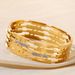 Explosive Multi-layer Hollow Dia Design Sense Ear Wide-edge Titanium Steel Advanced Bracelet_ipsvogv.com
