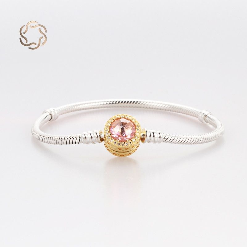 Sier New Ocean Heart Bracelet Cat Eye Stone Snake Bone DIY Basic Chain_ipsvogv.com