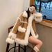 Women's Clothing lambskin fur Maillard coat women's winter fur lazy style fur_ipsvogv.com
