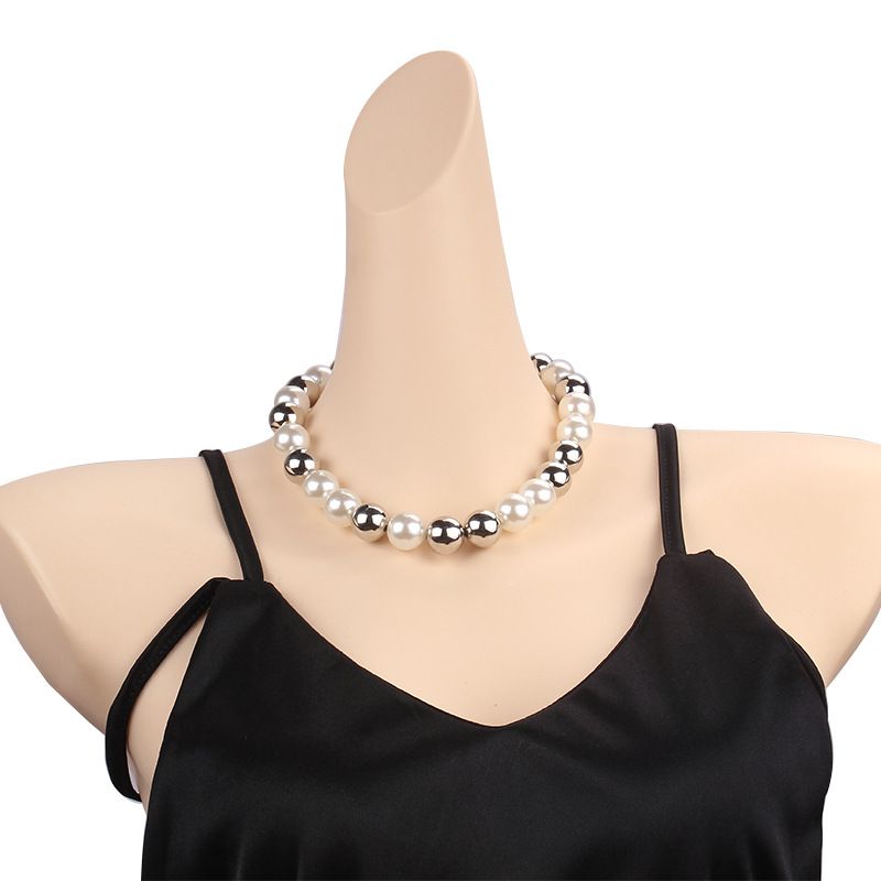 Cold And Indifferent Style, Size Round Bead Tassel Necklace, Fashionable Collarbone Chain, Light Luxury, Personalized_ipsvogv.com