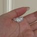 Silver Ocean Blue Star "Blue Zircon Irregular Wrinkle For Women, Light Luxury, Exquisite, Internet Celebrity, High_ipsvogv.com